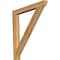 Ekena Millwork Traditional Slat Rough Sawn Outlooker, Western Red Cedar, 6"W x 44"D x 44"H OUT06X44X44TRA06RWR - alternate 1